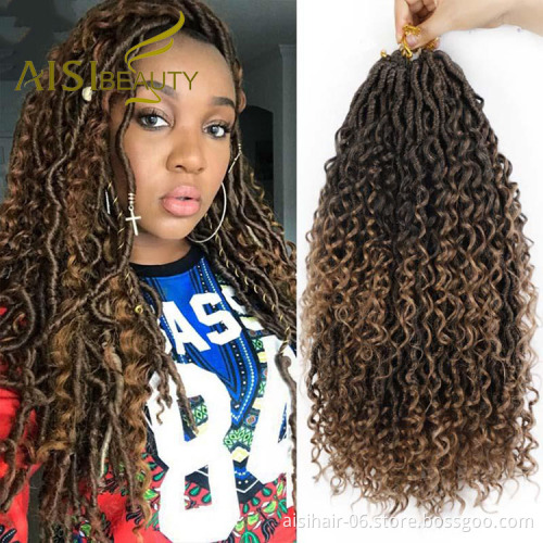 Aisi Beauty Wholesale Cheap Vendor Long Wavy River Faux Locs Passion Crochet Braids Hairpieces Extensions For Black Women